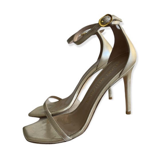 Stuart Weitzman Nudistcurve 100 Sandal - Picture 2 of 5